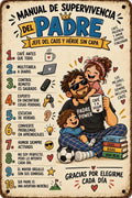 Placa personalizada "El Padre" 1